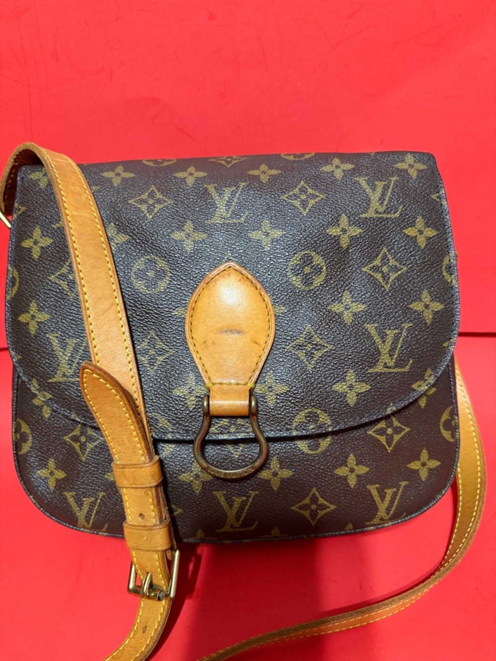 Louis Vuitton Brown Monogram Saint Cloud Crossbody Bag - Picture 2 of 11